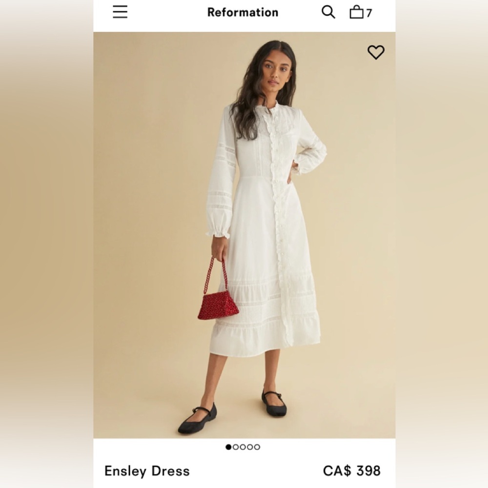 Reformation Ensley Dress